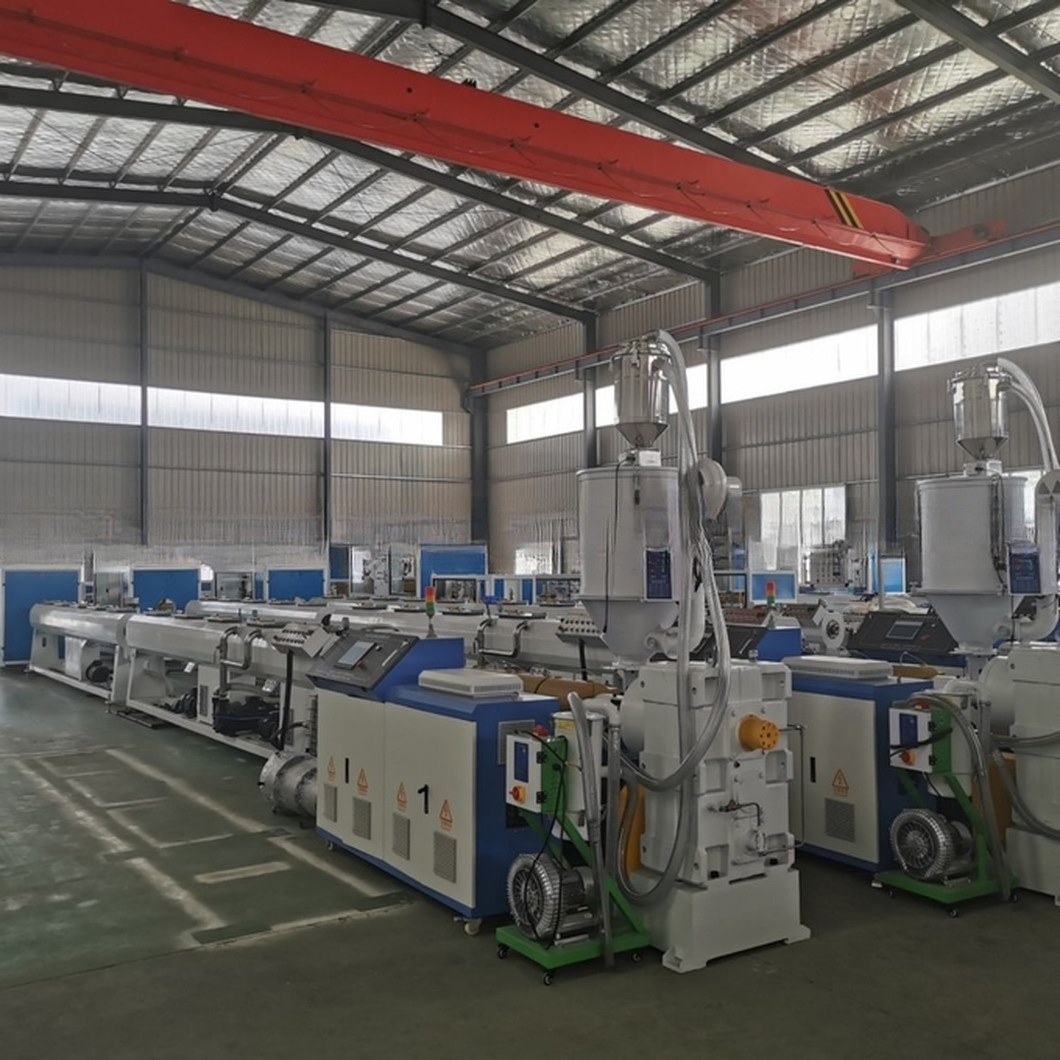 PE Carbon Spiral Pipe Extrusion Machine