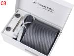 Necktie Boxes Set with Silk Woven Necktie