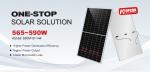 Amosolar High Level Half Cut 182mm 144cells 565w 570w 575w 580w 585w 590watt