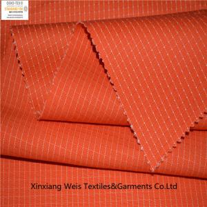 Quality 310gsm Cvc Cotton Polyester Ripstop Fire Retardant Fabric wholesale