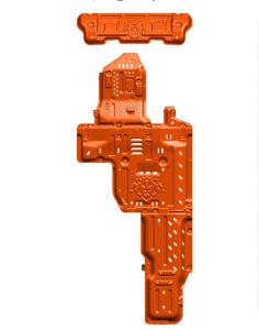Quality 5mm Thickness Aluminum Orange Set Wrangler JL Skid Plate 19 for Off-Road Performance wholesale