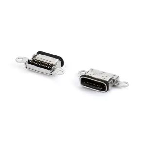 Quality SMT USB C Female Connector 24 Pin Double Row Waterproof IPX8 wholesale