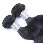 Unprocessed Peruvian Virgin Human Hair Bundles Body Wave Silk Soft Thick Bottom