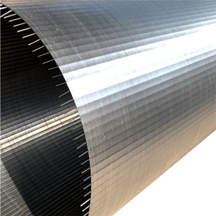 25um Wedge V Slotted Wire Johnson Screens Stainless Steel 316 Sieve Cylinder