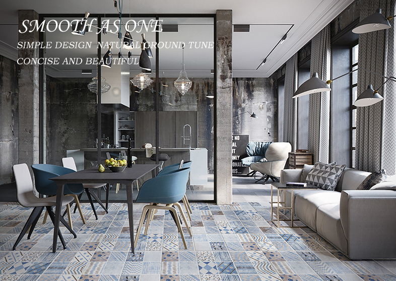 Flower Pattern Modern Design Matte 300*300mm Interior Wall Tiles