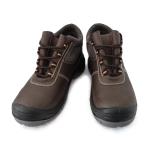 S3 Waterproof Safety Boots Steel Toe Genuine Leather Mid Cut Work Boots
