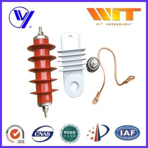 Quality Electrical Metal Oxide Surge Arrester with Bracket Silicone Housing wholesale
