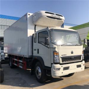Quality 4X2 10 TONS HOWO EURO 3 DIESEL COOLING TRUCK COLD TRUCK wholesale