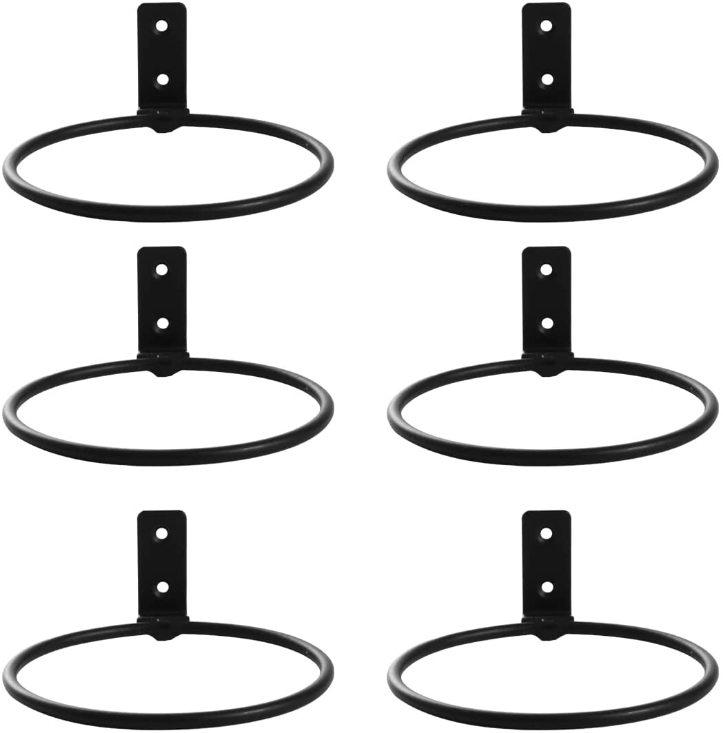 Hanging Flower Pot Brackets for Outside 10 Inch Metal Wall Mounted Flower Pot Holders