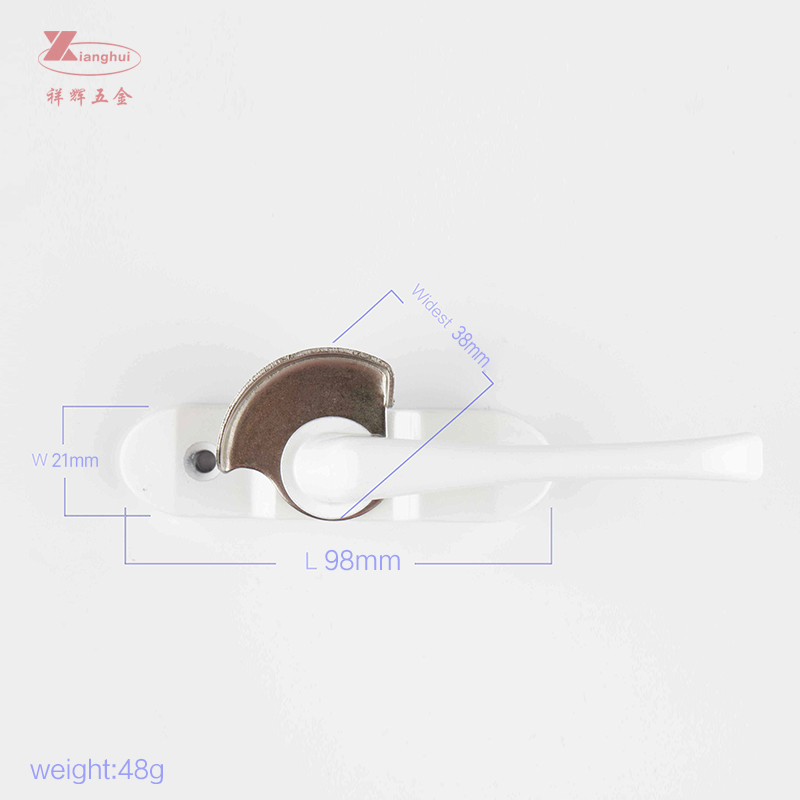 26*27 Drop Shape Crescent Lock for Hotel Villa Apartment Office Building Sliding System