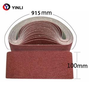 Quality Warehouse Shipping Within 24h 27PCS 3x18&quot; 40 - 400 Grit Sanding Belt Set For Stainless Steel Sanding Polish wholesale