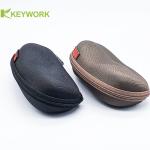 Peanut-Shaped Sports EVA Eyewear Case Perfect For Curved Frames Sunglasses