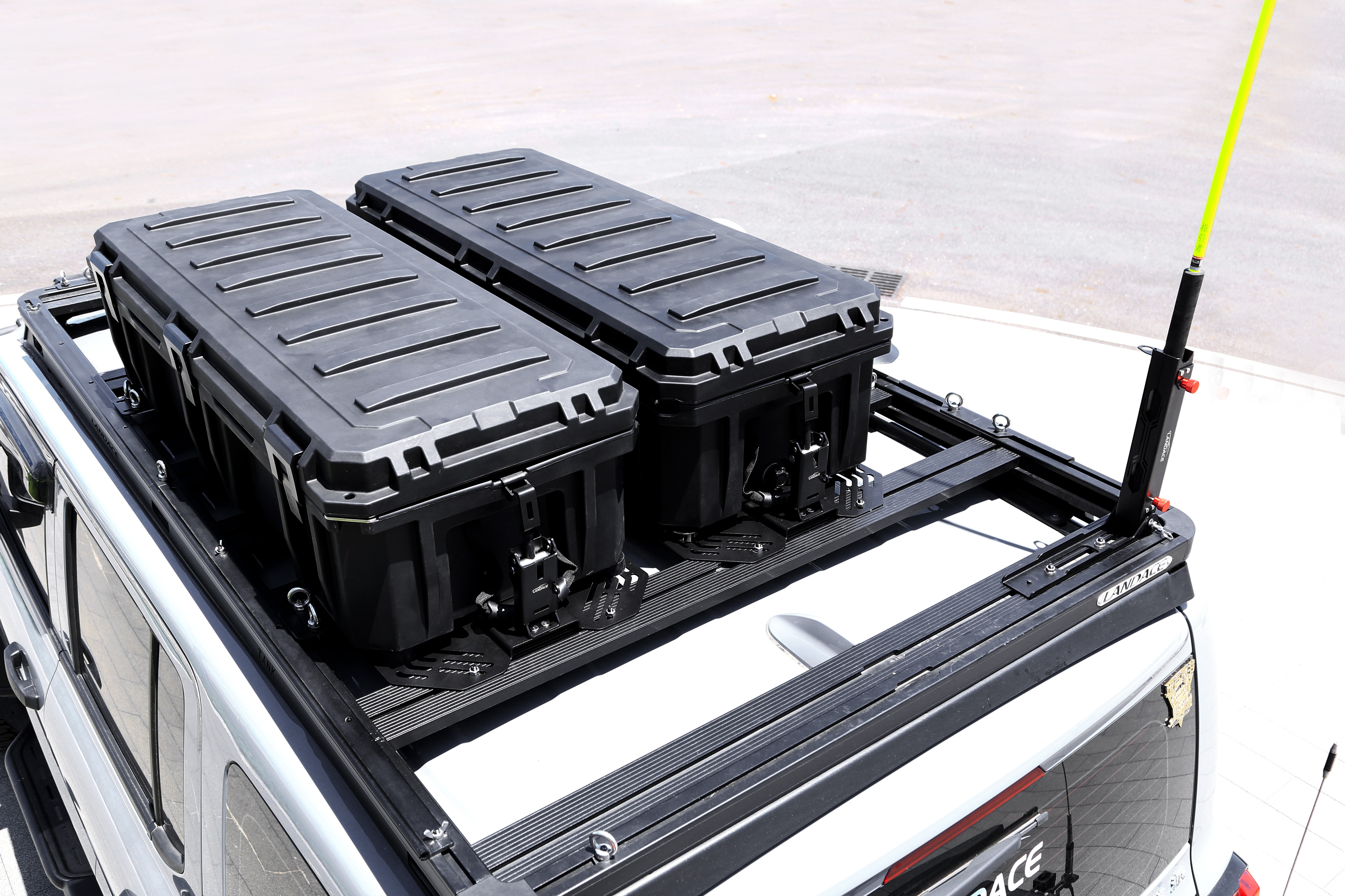 Universal Car Roof Rack Top Heavy Duty Luggage Storage Tool Boxes 1200*470*325mm