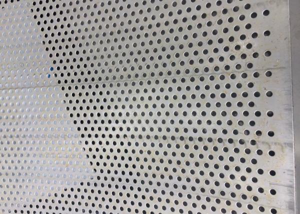 304 316 Micron Round Hole Decorative Punched 3mm Perforated Stainless Steel