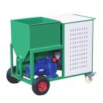 TPJ-120 Spraying Rubber Floor Machine 10.5KW 380V For Runway Surfacing