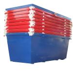 Heavy Duty Large Hooklift Skip Bin With Door Customizable