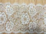 29cm * 300cm 2017 Fashion Lace Border Eyelash Lace Edge in Black/Ivory color