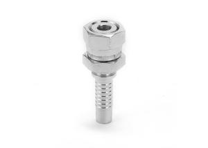 Quality 1/4'' stainless steel Hydraulic Hose Fittings Straight ORFS Female Flat Seal wholesale