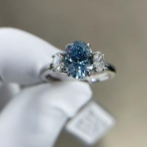 Quality 1.66ct Women Lab Grown Diamond Rings For Engagement wholesale
