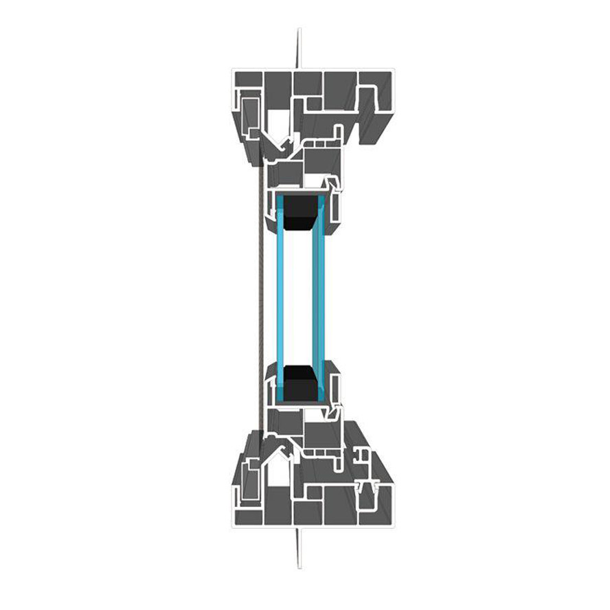 PVC UPVC Hopper Window 32x22 Basement Window Crank Shutter