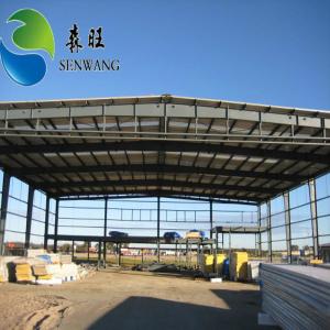 Quality AutoCAD Drawing Steel Construction Warehouse , Metal Frame Structure Building wholesale