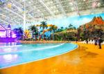Anti UV Aqua Playground Commercial Fiberglass Water Slides