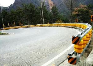 Quality Double Buckets EVA Filled Safety Roller Barrier Galvanized wholesale