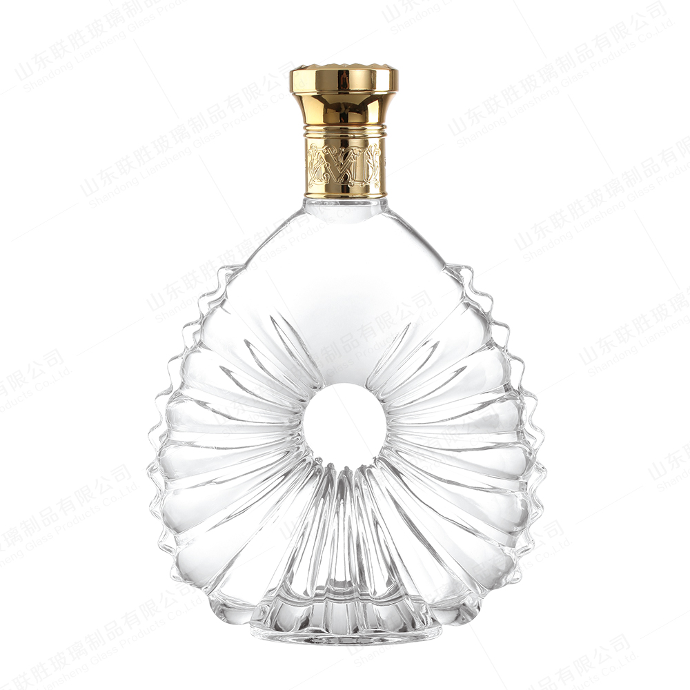 Liquor Bottle Empty Clear Glass Wine Vodka Rum Brandy Whisky Bottle 750ml 1000ml