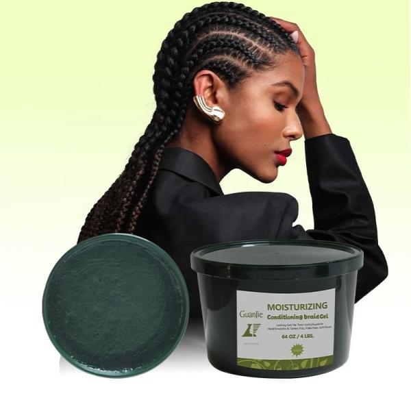 High Shine Braid Gel 64oz Vegan Gel with No Flakes and Extra Hold from Direct