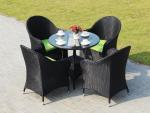 Poly Rattan chairs Hotel Aluminium Outdoor Garden Patio chair and table