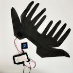 Far Infrared 7.4V Battery Charged Heating Pad For Ski Gloves