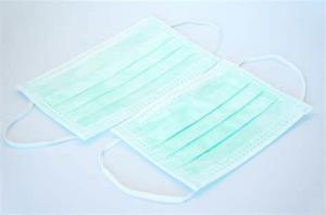Quality High Filtration Capacity 3 Ply Disposable Face Mask , Breathable Dust Mask Lightweight wholesale