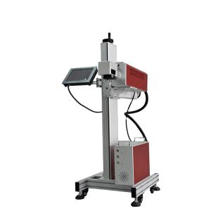 China Flying Co2 Galvo 30W Laser Marking Machine Plastic Wood Marking on sale