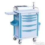 Hospital Stainless Steel Luxury Anesthesia Trolley Emergency Trolley/ First aid,