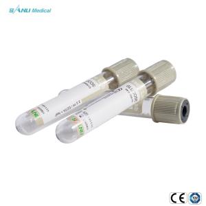 Quality Medical Gray Vacuum Blood Collection Glucose Tube Disposable wholesale