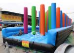 Colorful outdoor kids N adults pillar inflatable obstacle for sale from Sino