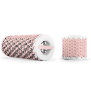 Quality Pink Collapsible TPE Foldable Foam Roller For Physical Therapy Exercise Deep Tissue Muscle Massage wholesale