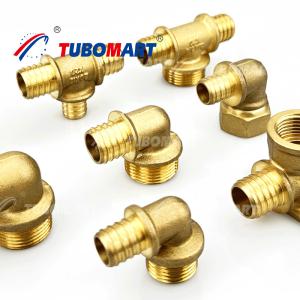 Quality 1/2 Inch Brass Pex Sliding Fitting Corrosion Resistant For Plumbing wholesale