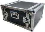 DJ Flight Amp 6U Rack Space Road Travel Amplifier Case
