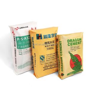 Quality 25kg 50kg Eco Friendly Woven Empty Bag Of Cement Plastic Cement Bag wholesale