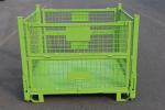 Transport Heavy Duty Storage Metal Pallet Box Industrial Folding Metal Pallet