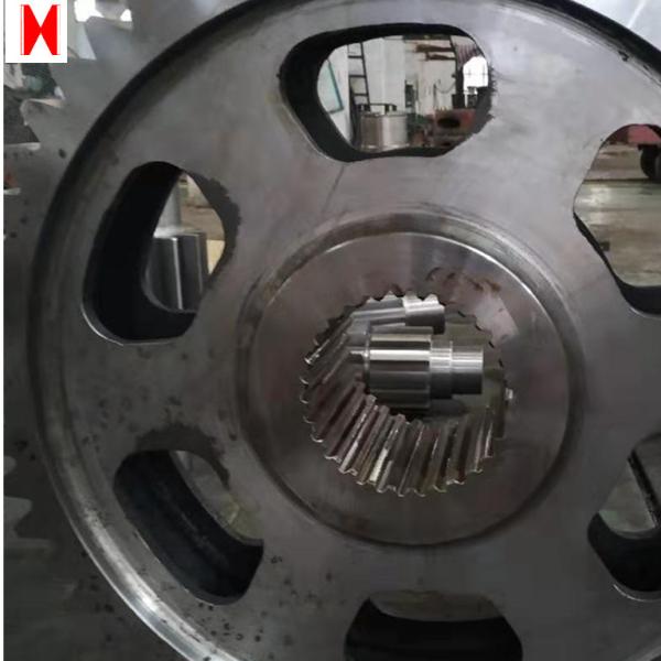 Concrete Mixer Hard Finishing 800mm Steel Spur Pinion Gear