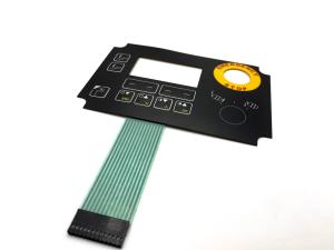 Quality Electronic Reverse Printing Backlit Membrane Keyboard With High Performance wholesale