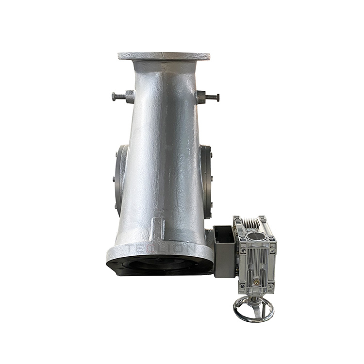DN200 Diverter Gate Actuator valve For Gravity Flow Material Control
