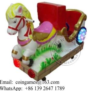 Quality Amusement Park Animal Horse Coin Operated Kiddie Rides wholesale