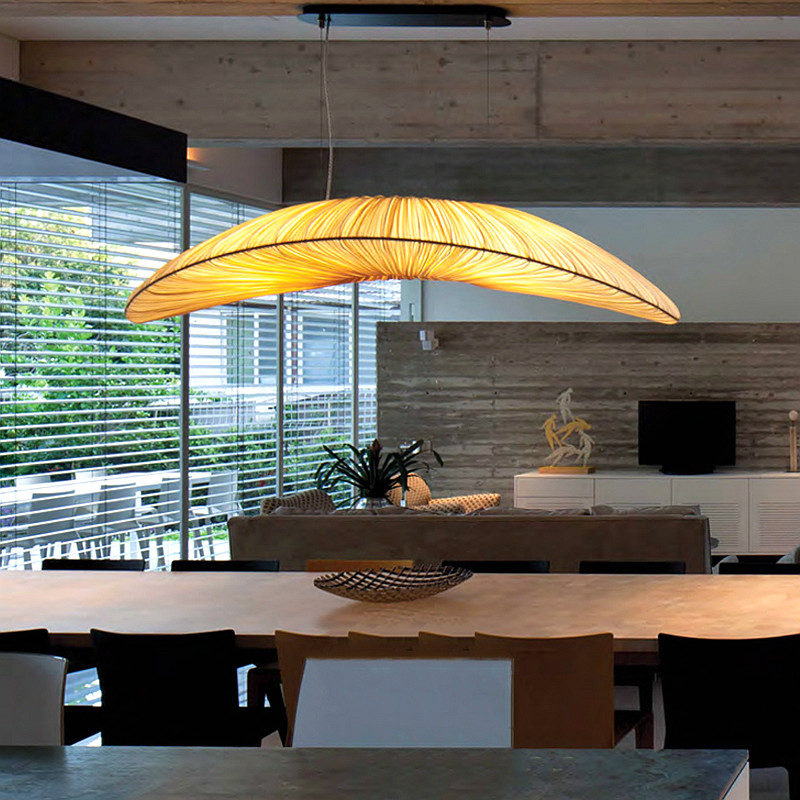 Creative Sailing Pendant Light Modern Restaurant Decor Lamp Dining Living Room Fabric Pendant Lights(WH-WP-160)