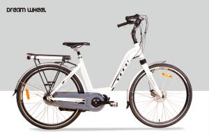 Quality 26 Inch Girls Urban E Bikes 250W 48V Aluminum Frame Shimano Derailleur wholesale