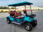 Factory Made Road Legal Red Lithium Battery Power Electric Golf Cart 2 4 6 8
