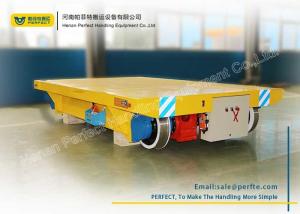 Quality 50 T Cable Heavy Industrial Transfer Trolley Solid Electric Bogie For Workshop wholesale
