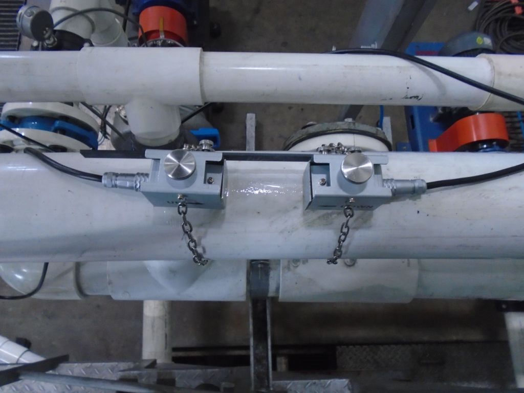 SDI12 Transit Time Portable Ultrasonic Flow Meter